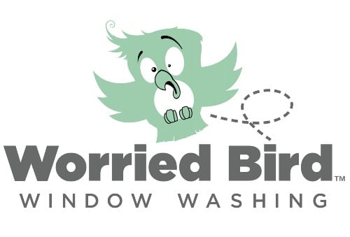 Worried Bird Window Washing Franchise Logo